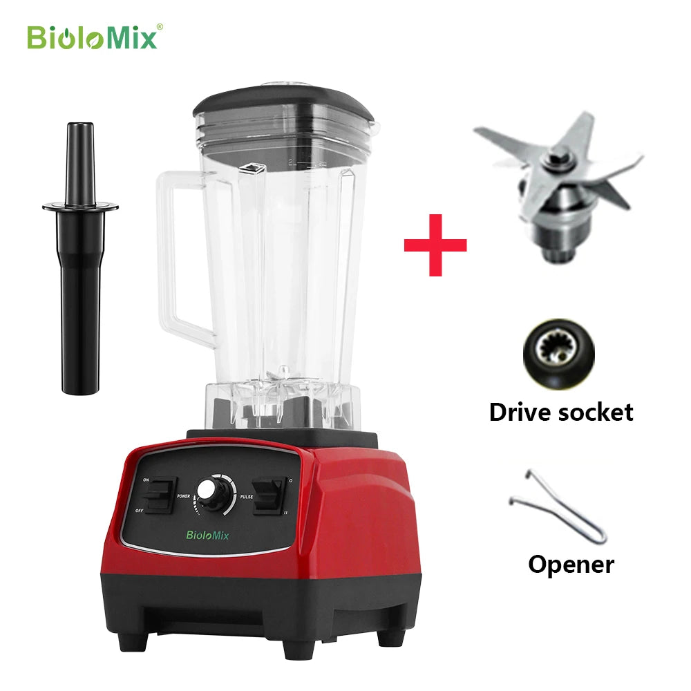 Biolomix BPA Free 3HP Blender Juicer All in One Kitchen