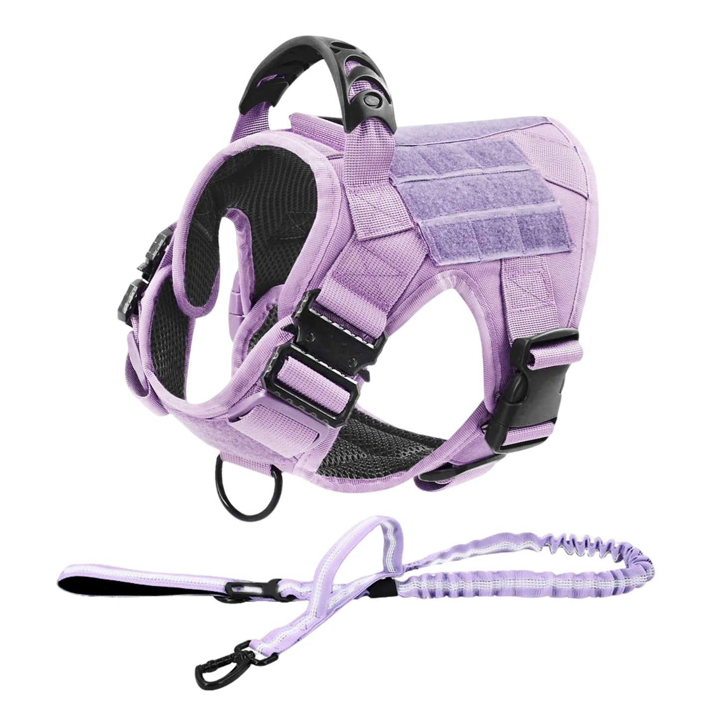 PETRAVEL Dog Harness Tactical Vest Adjustable Padded Nylon