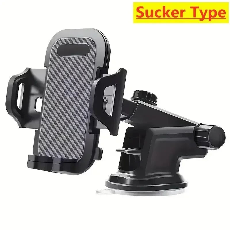 Universal 360 Degree Car Phone Holder With Strong Suction Cup