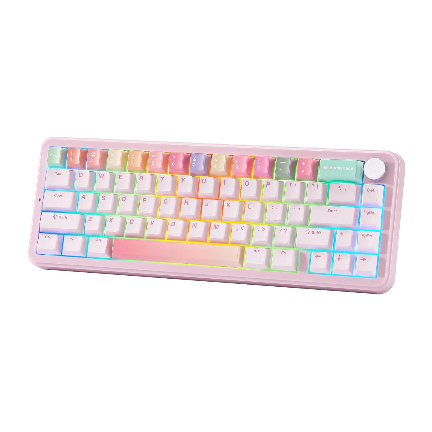 YUNZII B68 Wireless Mechanical Gaming Keyboard Tri Mode Hot Swappable