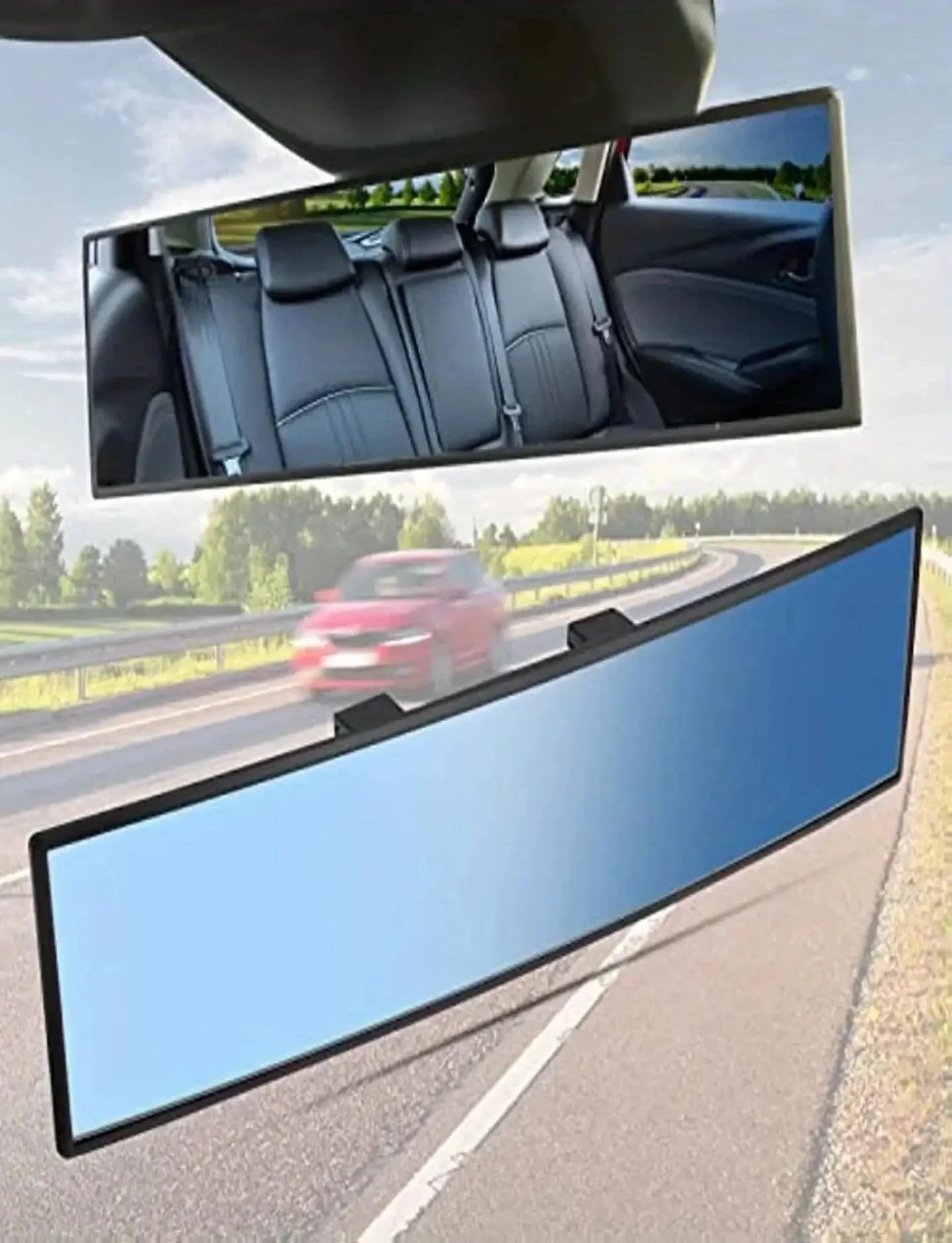 Interior Car Baby Mirror With Wide Angle Rear View Mirror