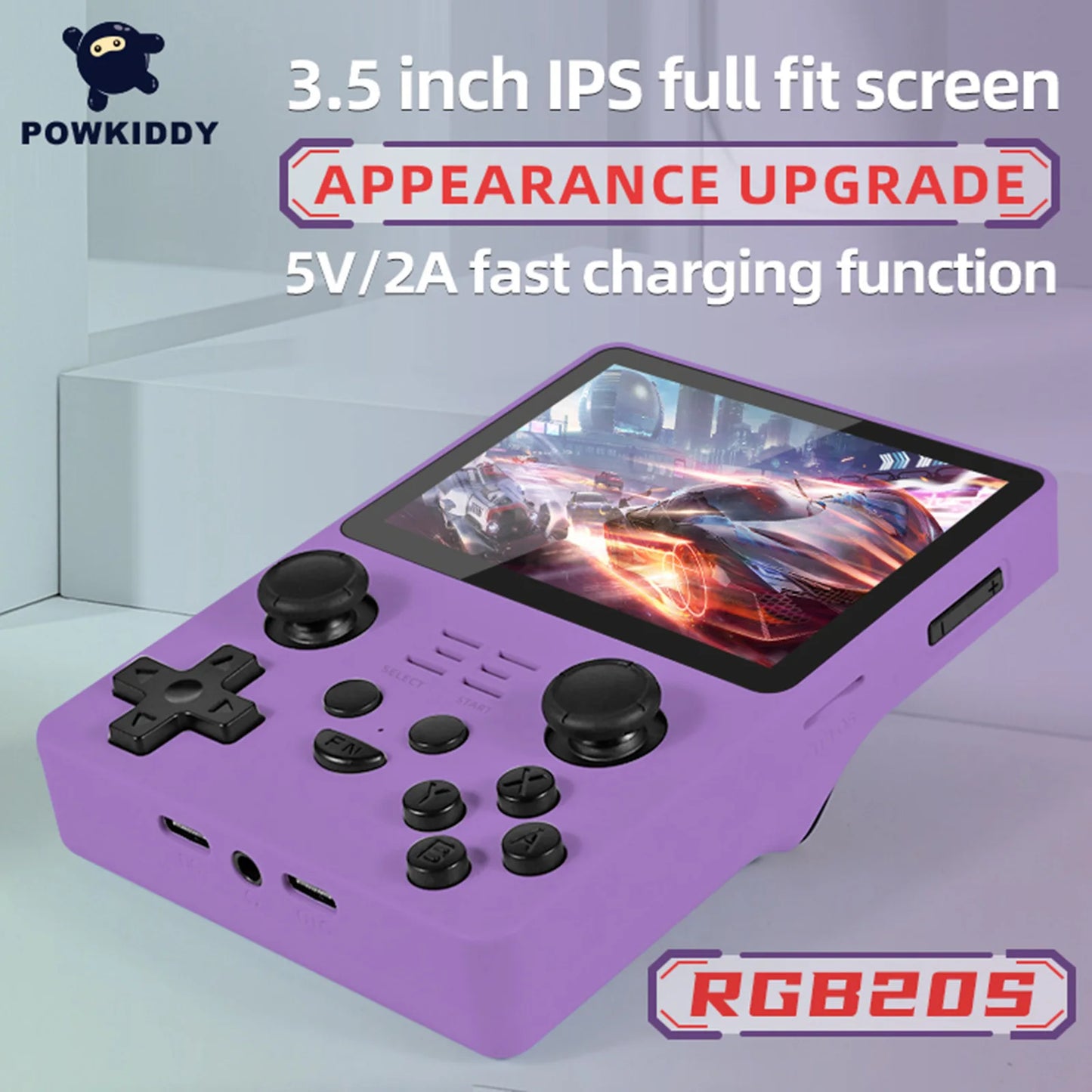 Powkiddy RGB20S Handheld Game Console Open Source System