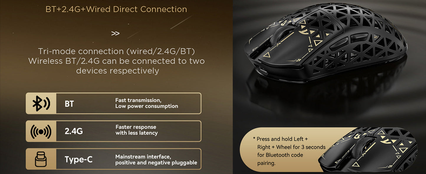 Attack Shark R5 Ultra Wireless 8K Gaming Mouse