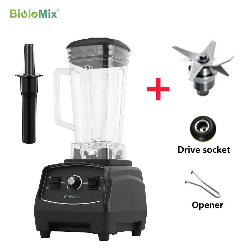 Biolomix BPA Free 3HP Blender Juicer All in One Kitchen
