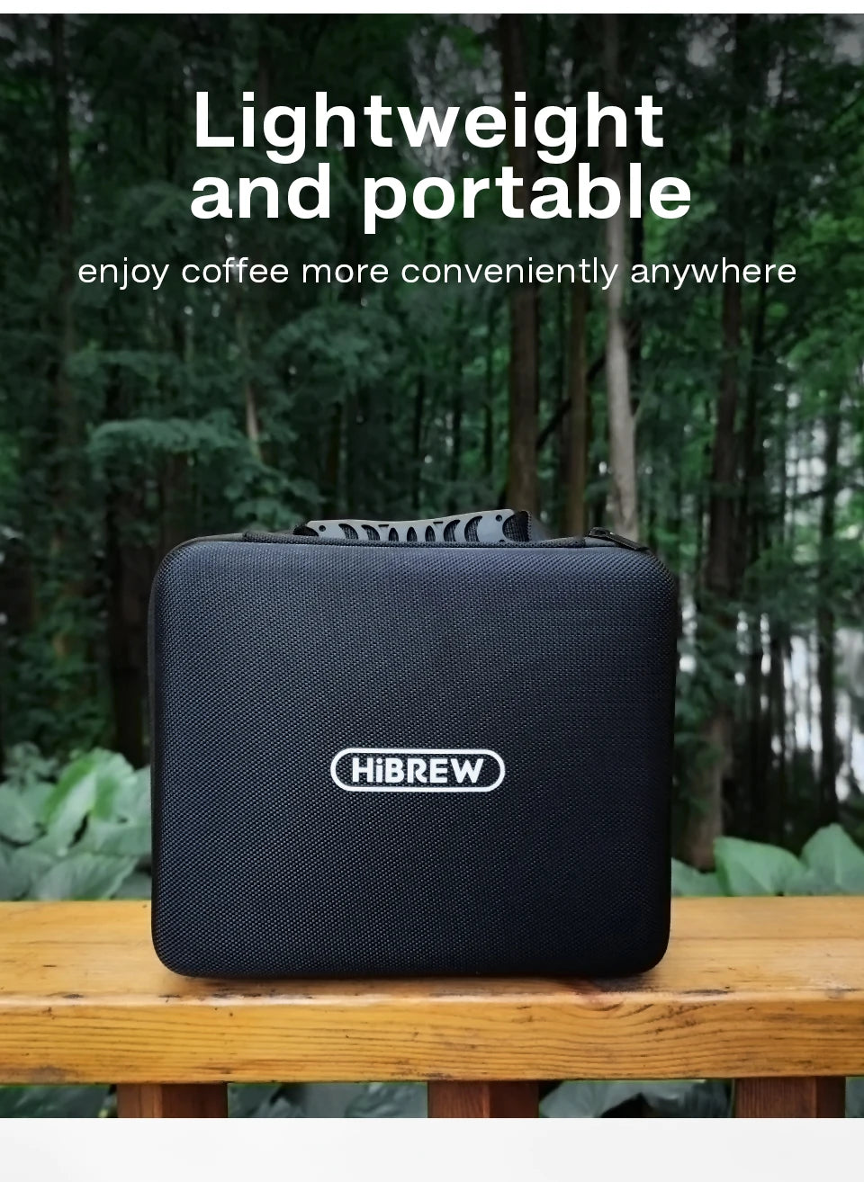 HiBREW Portable DC12V Espresso Coffee Maker For Car And Home