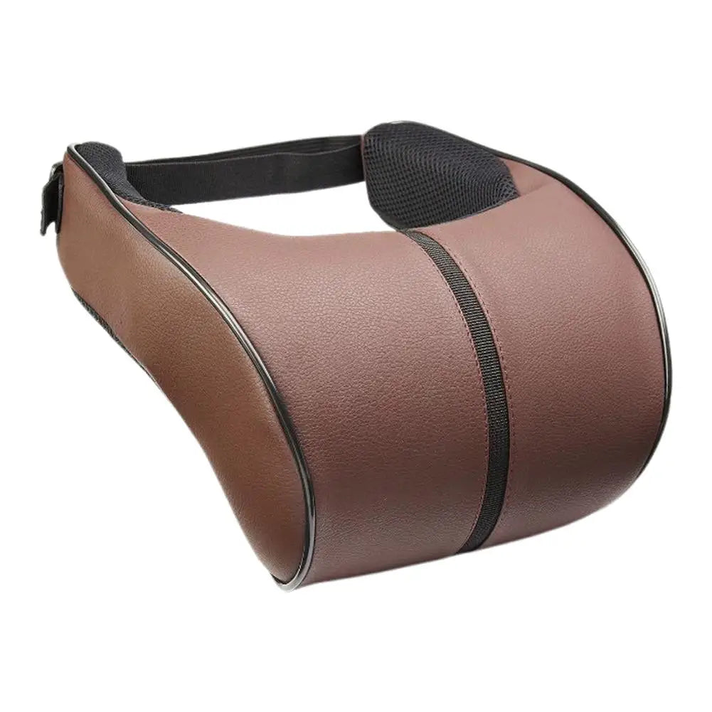 Adjustable Breathable Car Headrest Cushion Memory Cotton Neck Pillow