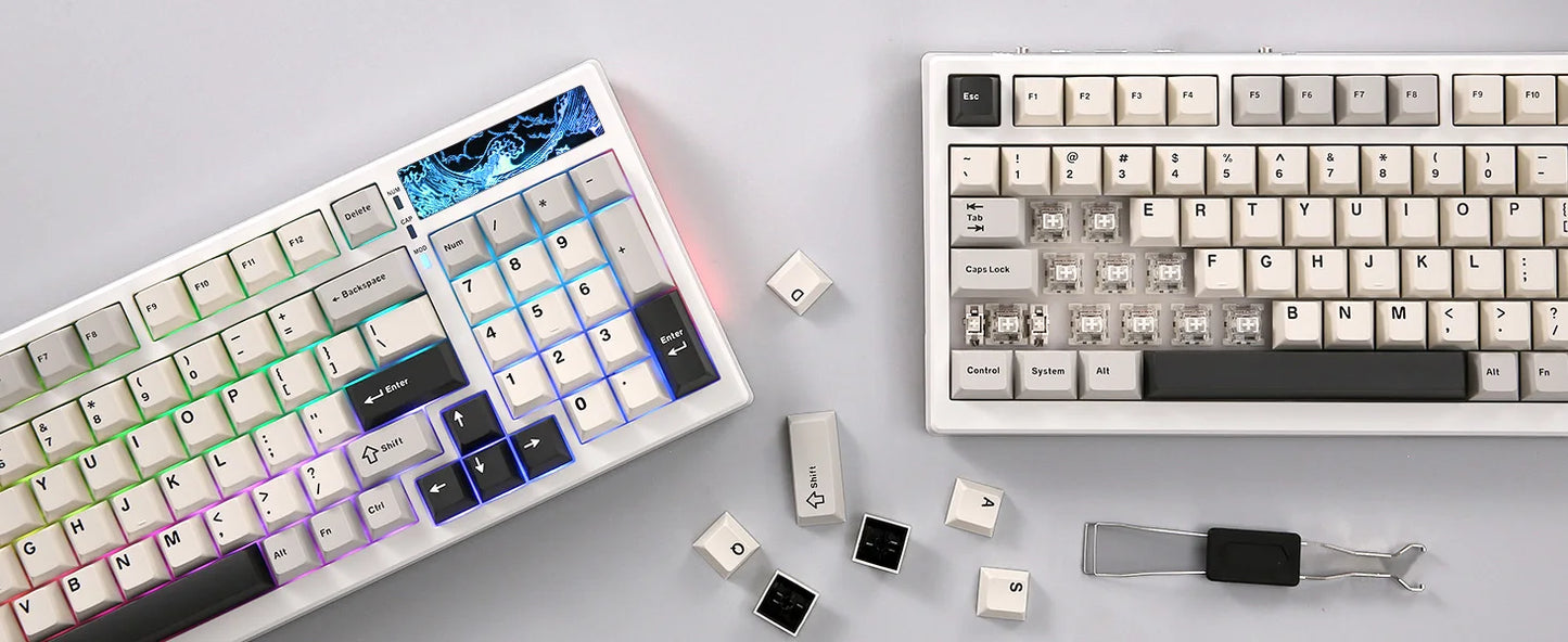 YUNZII YZ98 Mechanical Keyboard 98 Percent Layout Hot Swap Gasket