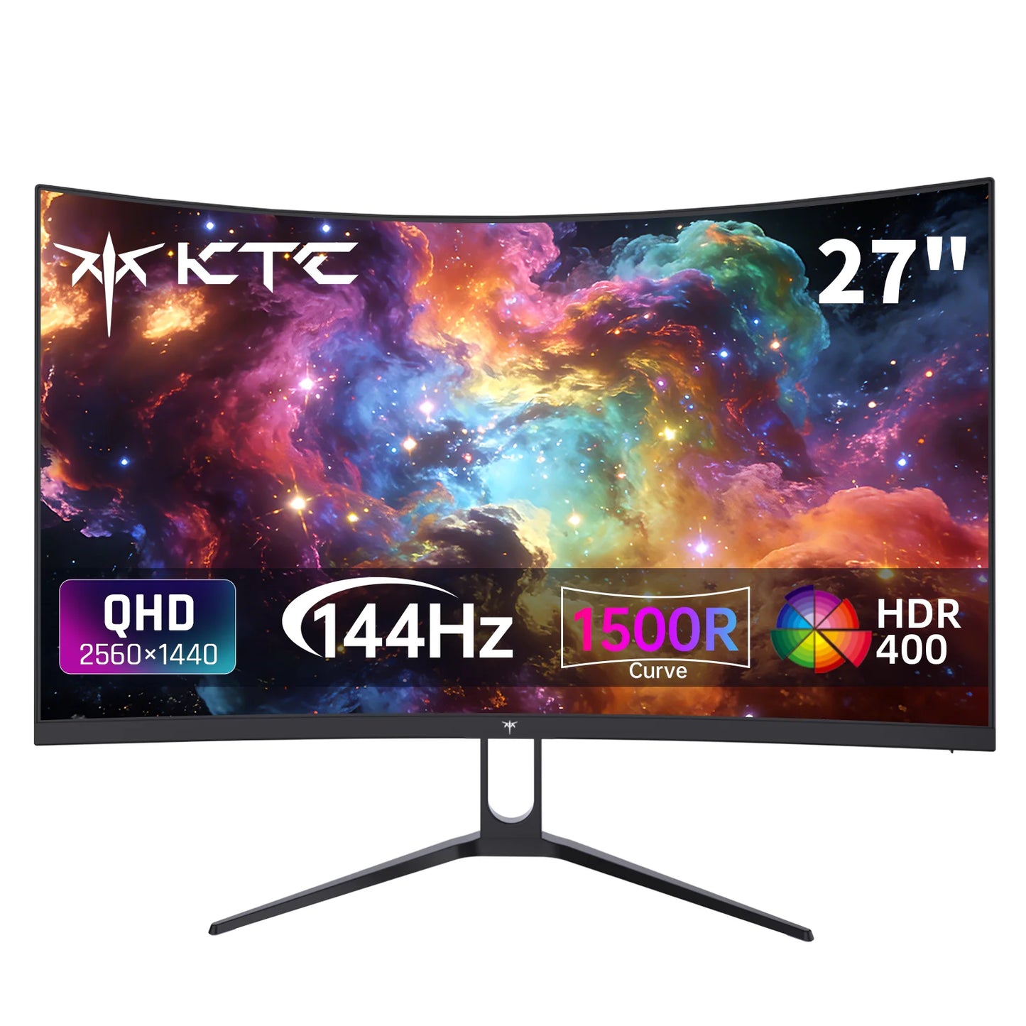 KTC H27S5C Curved Gaming Monitor HDR400 144Hz Adaptive Sync