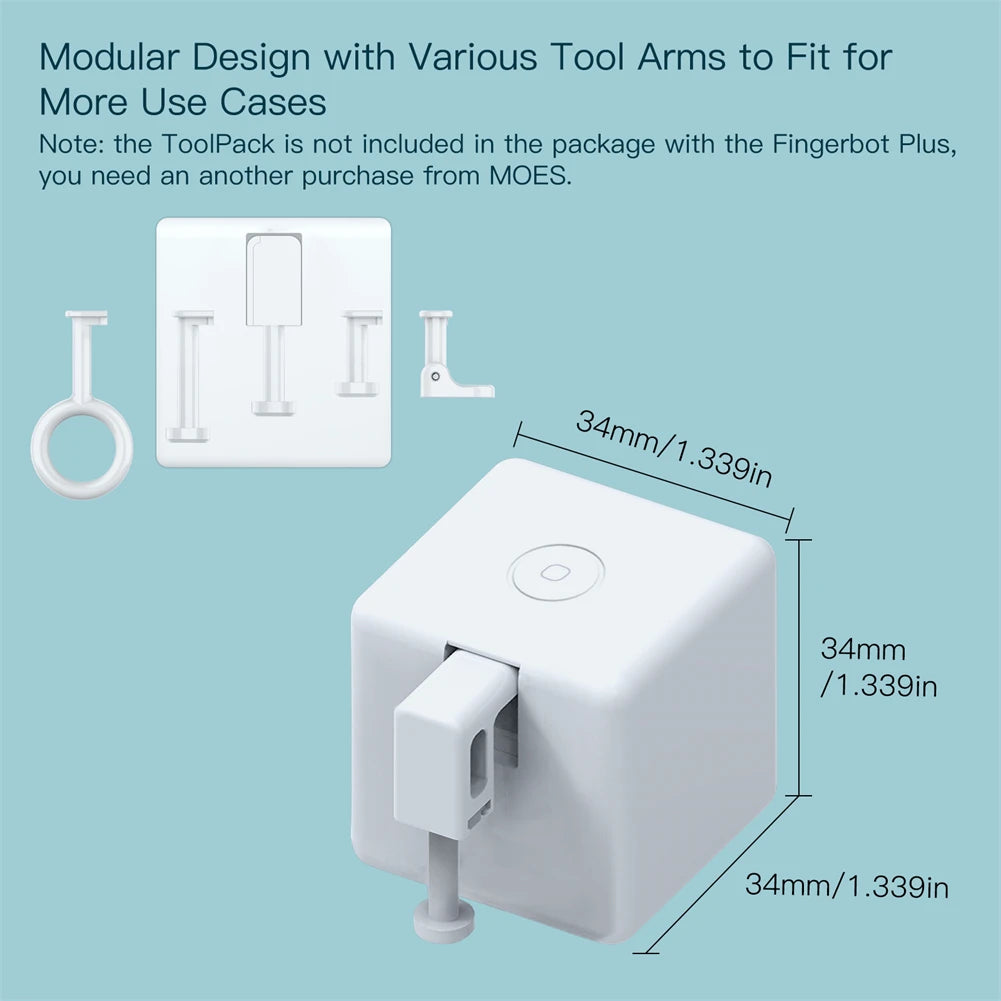 MOES Tuya Fingerbot Switch Button Pusher With Alexa Voice Control
