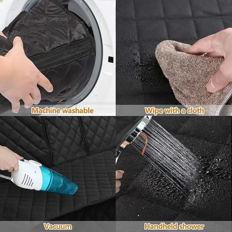 Rear Seat Cover Waterproof Anti Slip Car Seat Protector