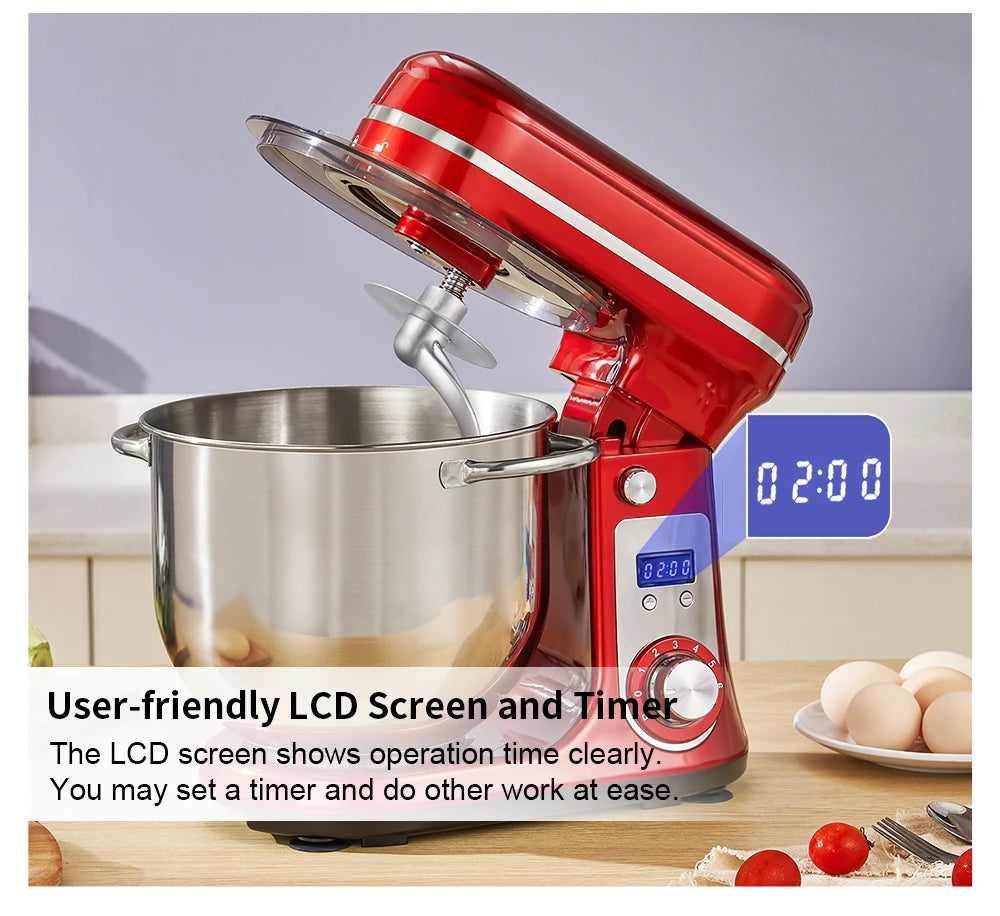Biolomix Kitchen Stand Mixer With Blender And Quiet Motor