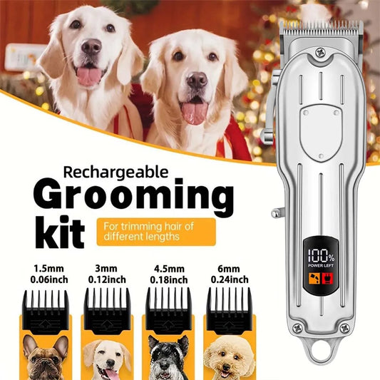SHUYU Rechargeable Pet Hair Clipper With LED Display