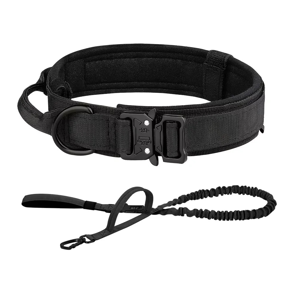 Adjustable Dog Training Collar And Leash Set