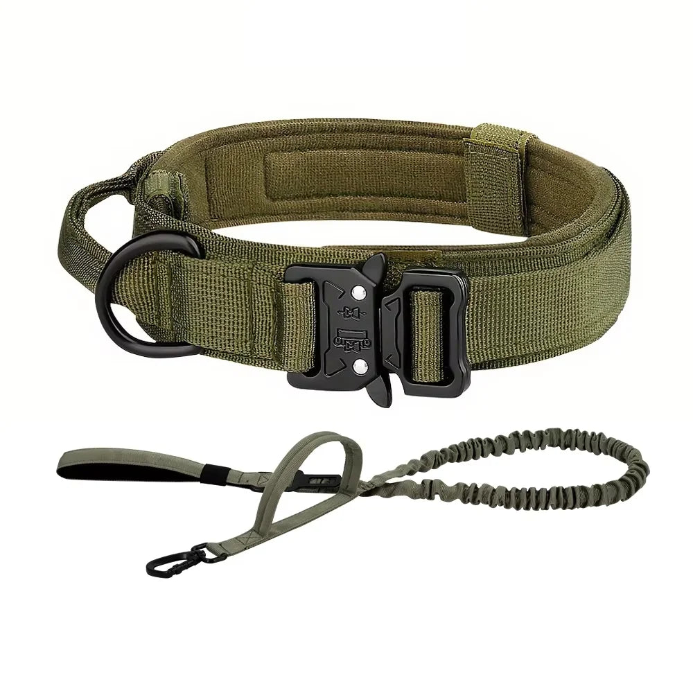 Adjustable Dog Training Collar And Leash Set