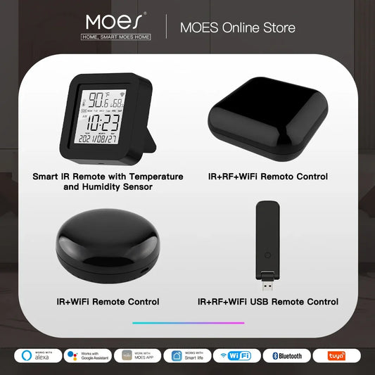 MOES WiFi RF IR Universal Remote Controller Tuya Smart Life