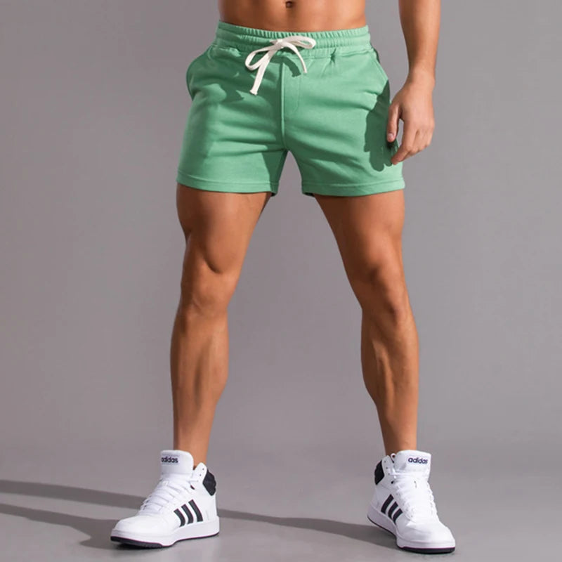 Men's Summer Cotton Basketball Shorts For Casual Sports And Running