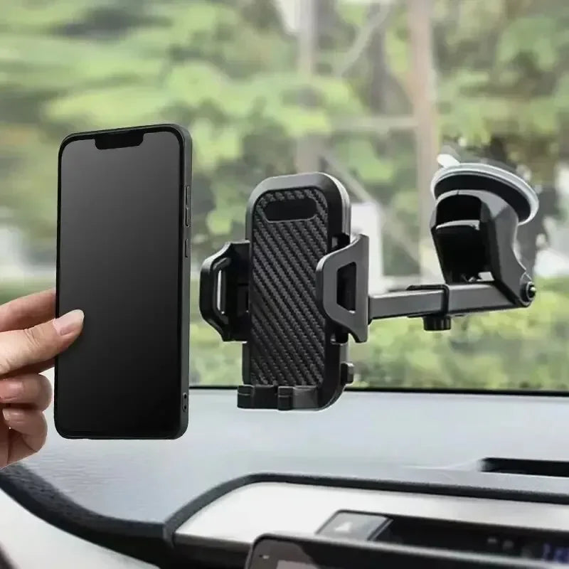 Universal 360 Degree Car Phone Holder With Strong Suction Cup