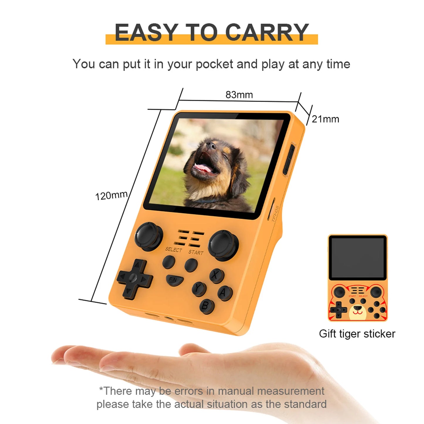 Powkiddy RGB20S Handheld Game Console Open Source System