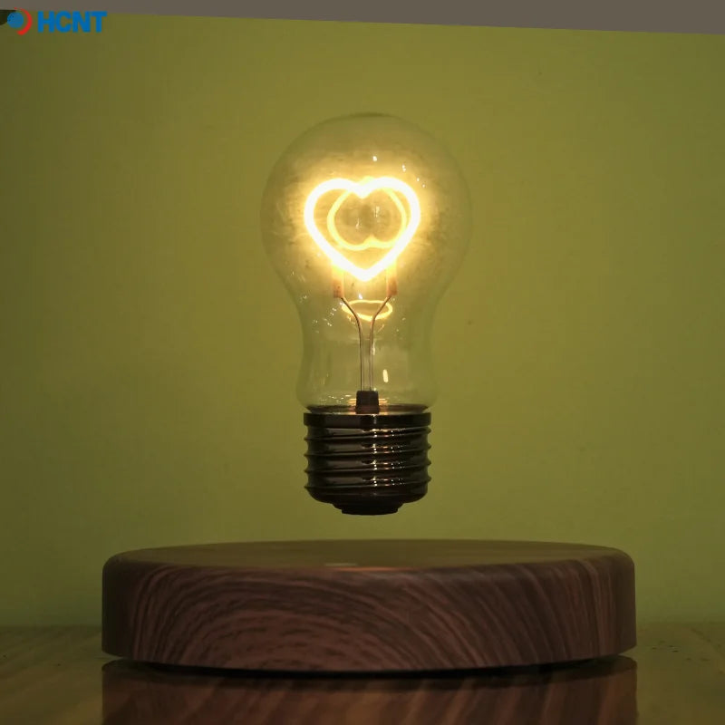 HCNT Levitating Bulb Lamp Magnetic Floating Desk Light