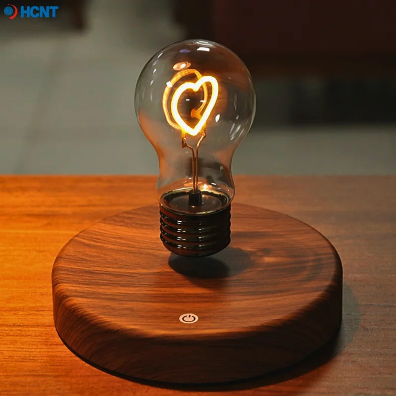 HCNT Levitating Bulb Lamp Magnetic Floating Desk Light