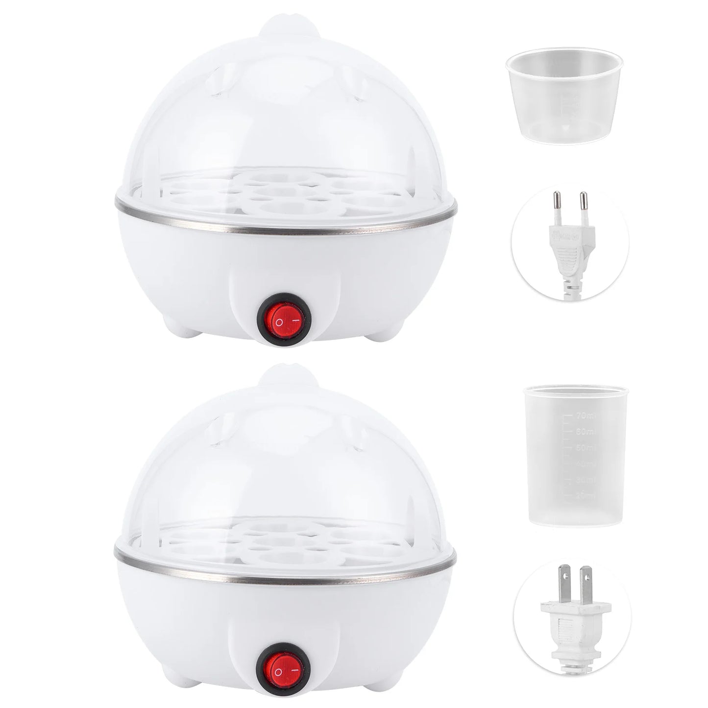 Romellar Egg Cooker Electric Multifunctional Egg Boiler Poacher