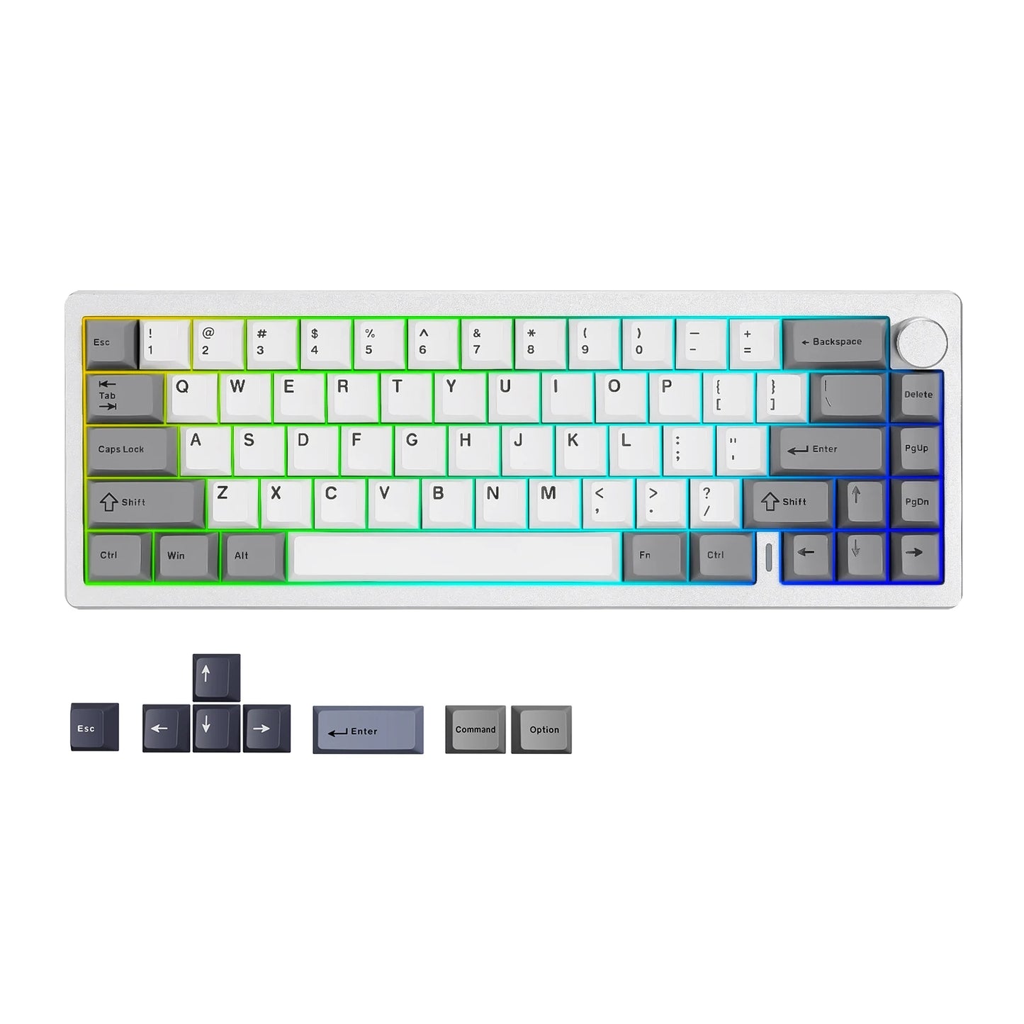 YUNZI AL68 Wireless Mechanical Keyboard QMK VIA