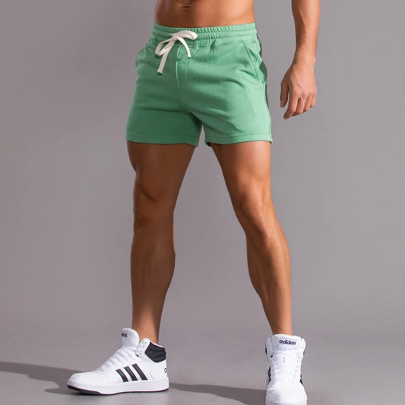 Men's Summer Cotton Basketball Shorts For Casual Sports And Running