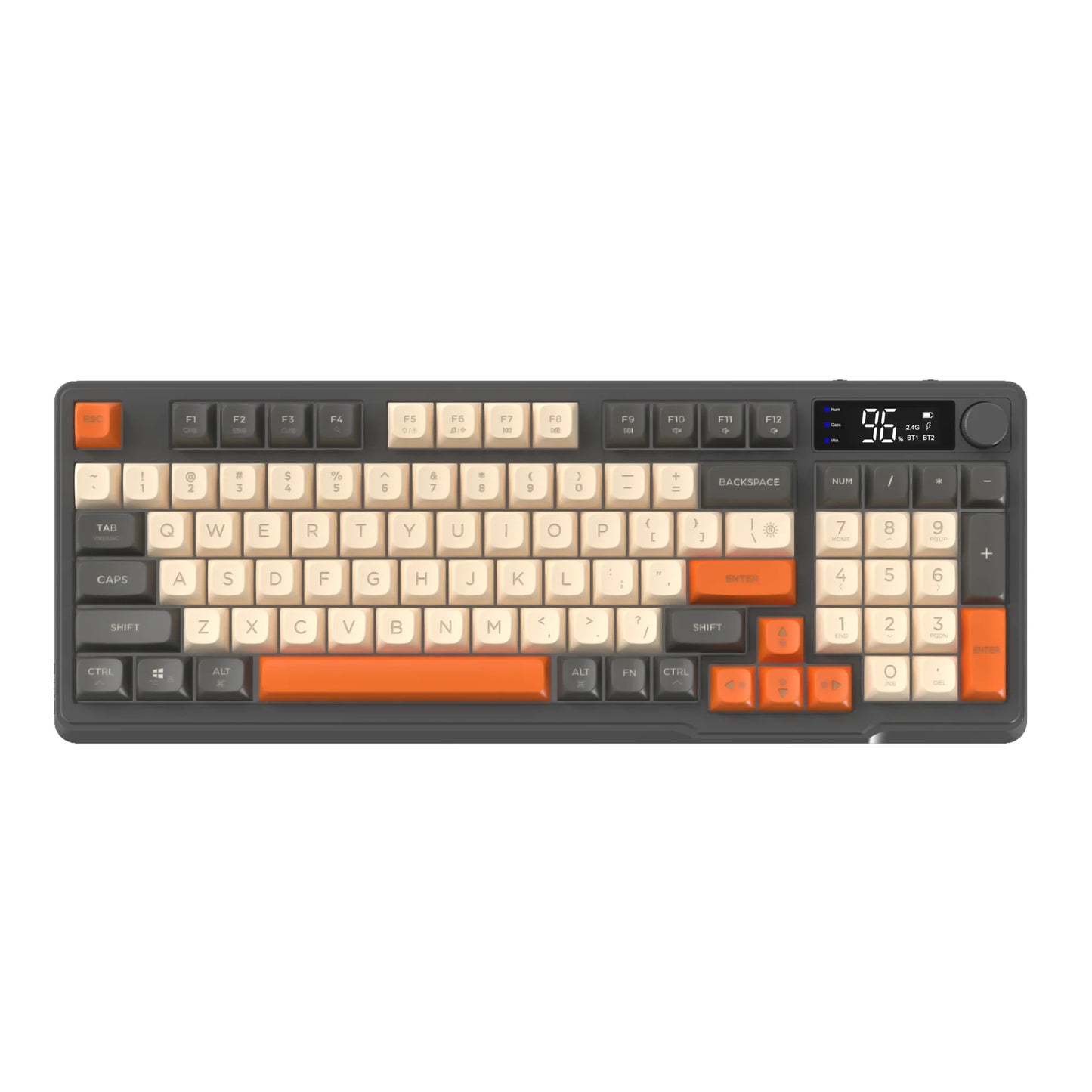Attack Shark Ziyou Lang Wireless Gaming Keyboard With Display Screen And Knob