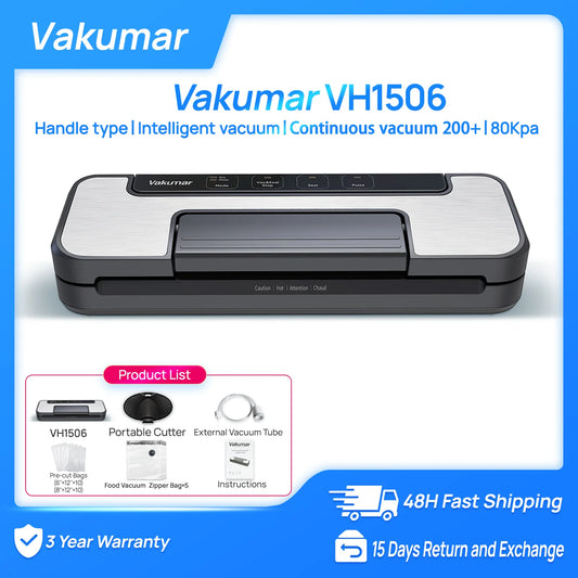 Vakumar VH1506 Vacuum Sealer Machine For Sous Vide