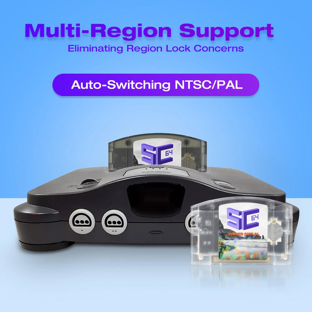 EPICJOY SC64 Open Source N64 Emulator Card