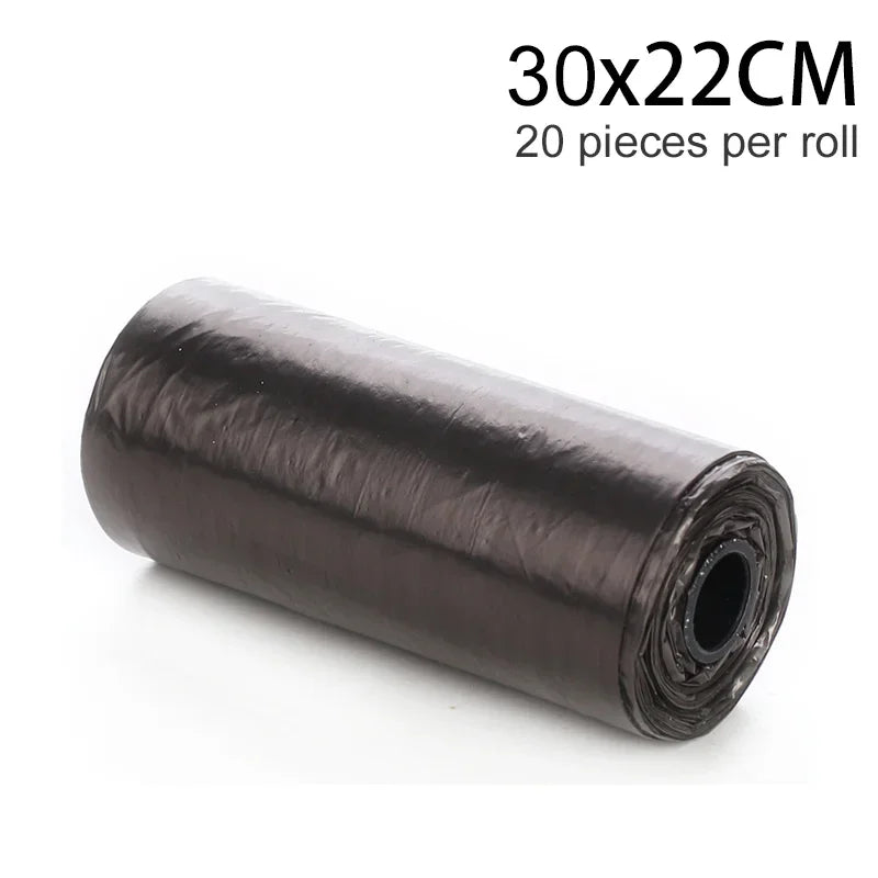 Car Trash Can With Lid Includes 60 Garbage Bags Leakproof Compact