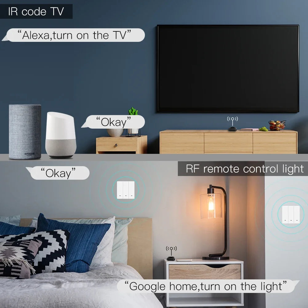 MOES WiFi RF IR Universal Remote Controller Tuya Smart Life
