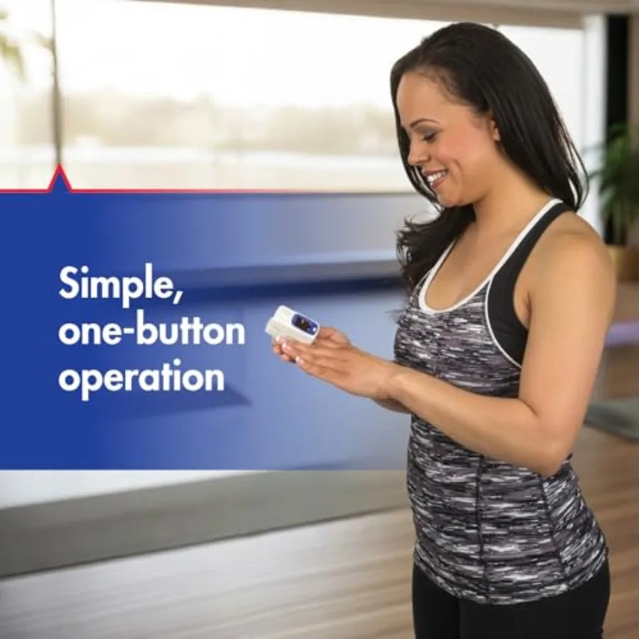 SmartHeart Fingertip Pulse Oximeter For Accurate Oxygen Saturation Readings