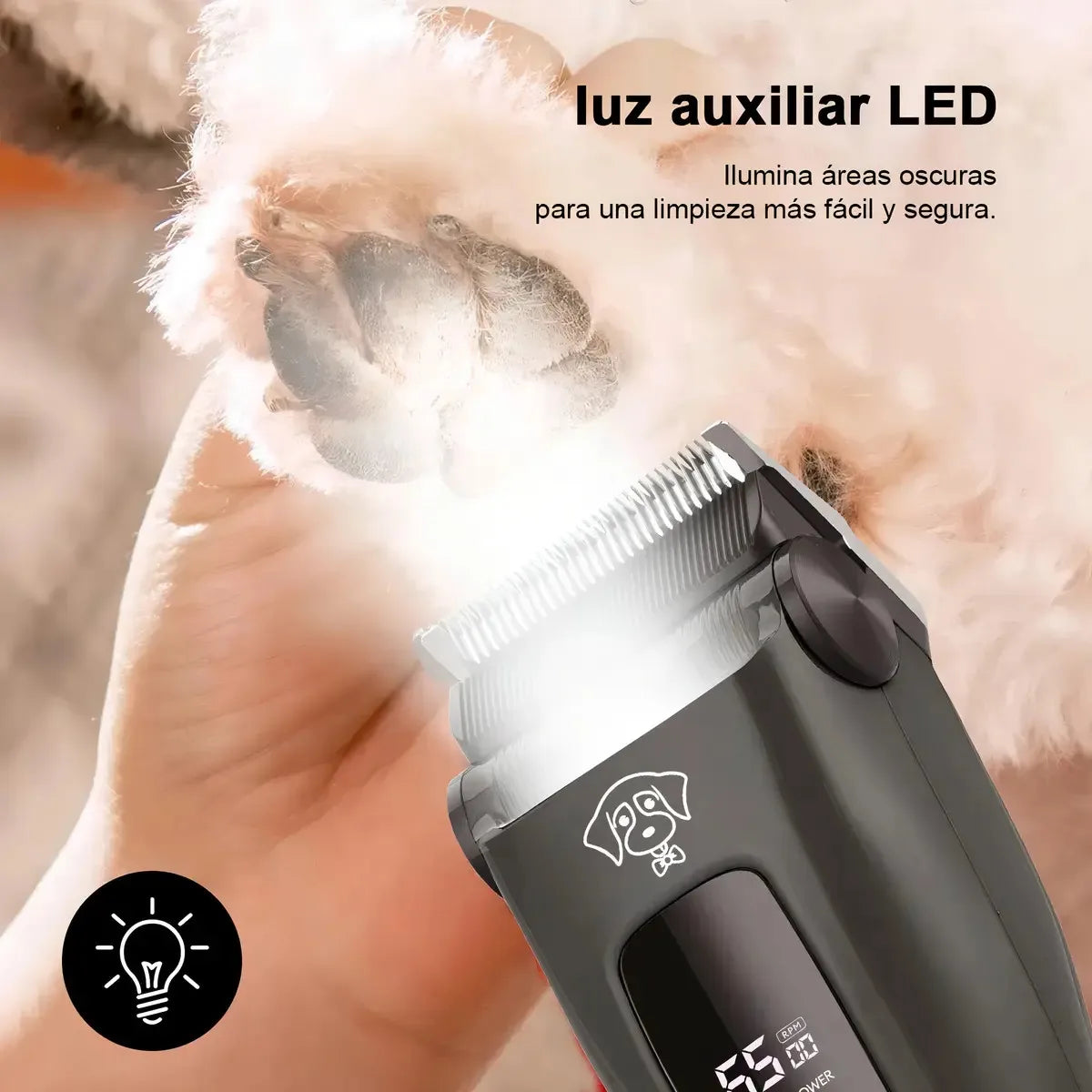 Lightweight Dog Cat Grooming Clippers Professional Hair Trimmer