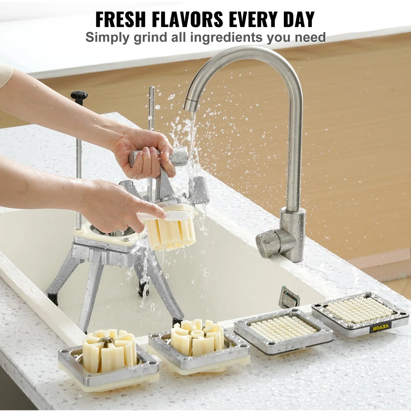 VEVOR Commercial Vegetable Dicer Cutter For Fruits And Vegetables