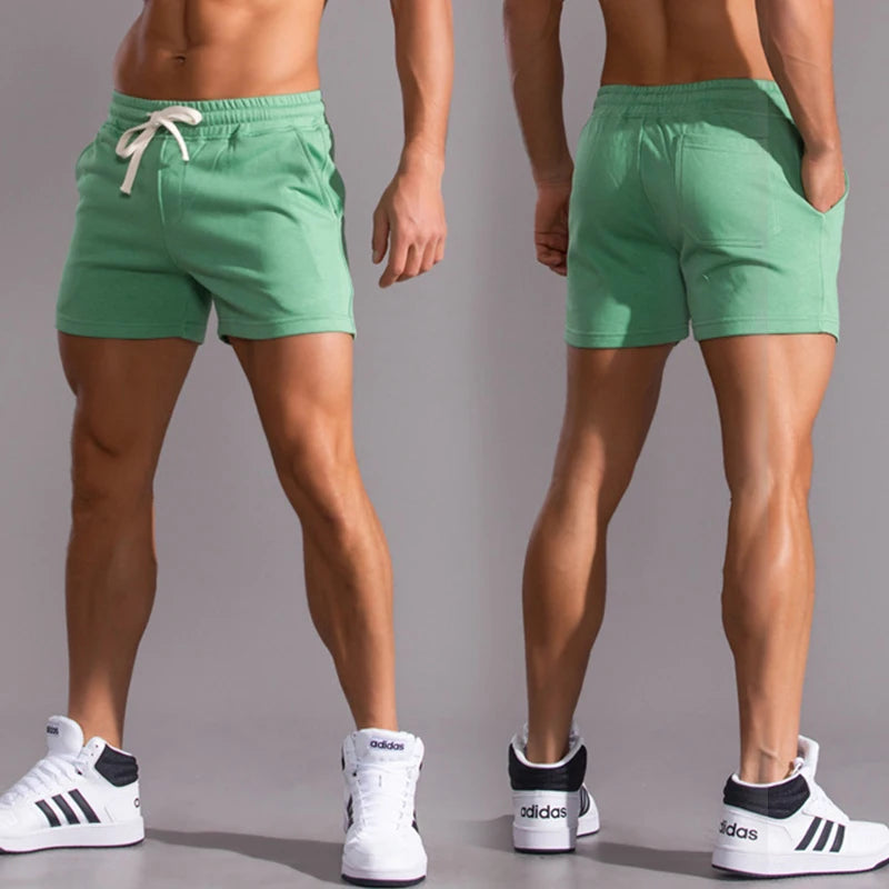 Men's Summer Cotton Basketball Shorts For Casual Sports And Running