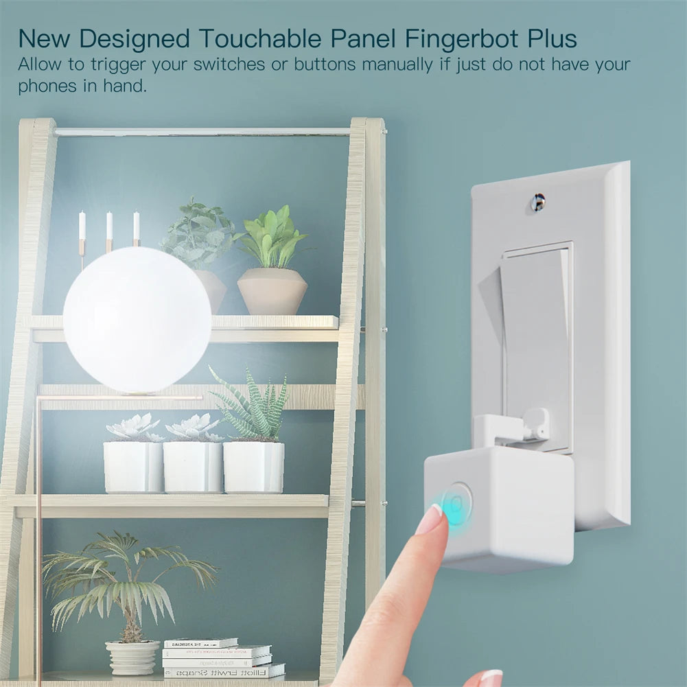 MOES Tuya Fingerbot Switch Button Pusher With Alexa Voice Control