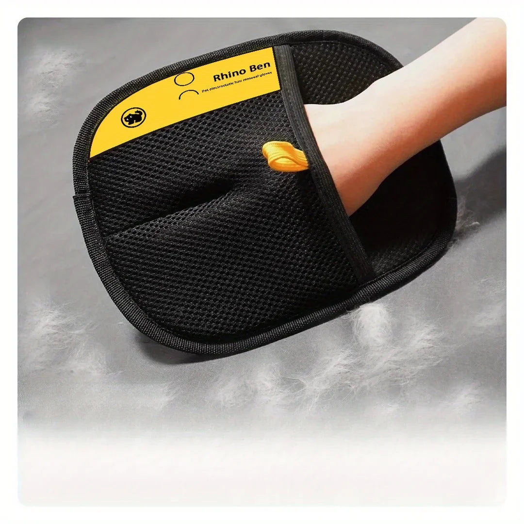Pet Hair Removal Gloves Double-Sided Grooming Anti-Shedding