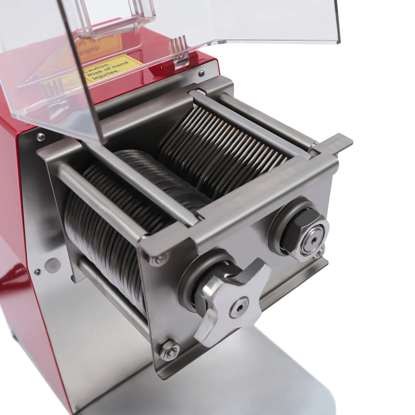 Bymaocar 1100W Electric Meat Cutting Machine Stainless Steel Vertical Grinder