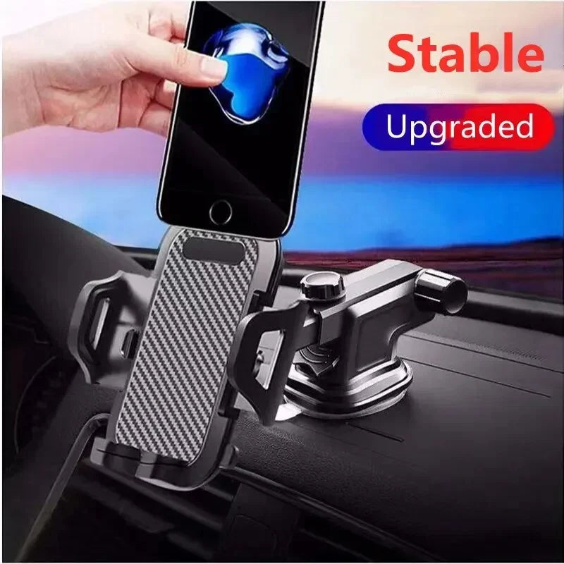 Universal 360 Degree Car Phone Holder With Strong Suction Cup