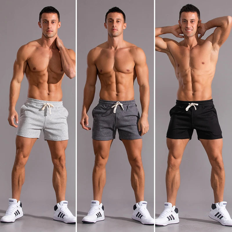 Men's Summer Cotton Basketball Shorts For Casual Sports And Running