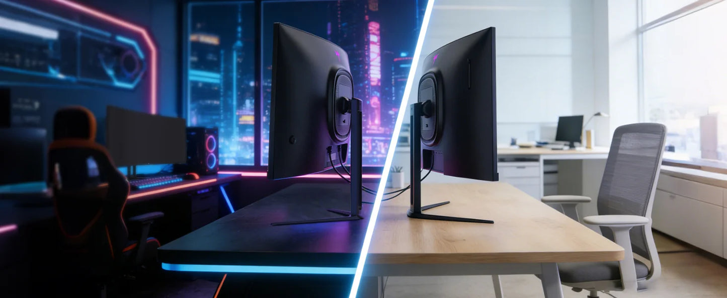 KTC H27S5C Curved Gaming Monitor HDR400 144Hz Adaptive Sync