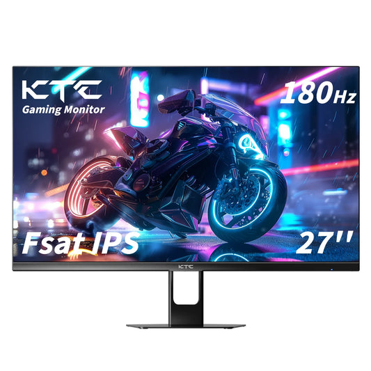 KTC Gaming Monitor 180Hz 1ms Fast IPS 1080p Freesync DP 1.4 HDMI 2.0