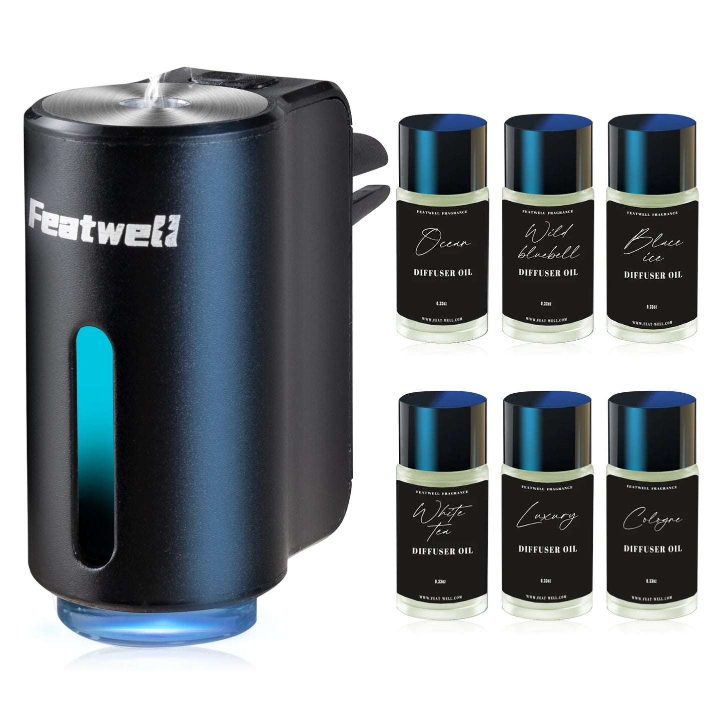 Smart Car Aromatherapy Diffuser Humidifier With Six Adjustable Settings