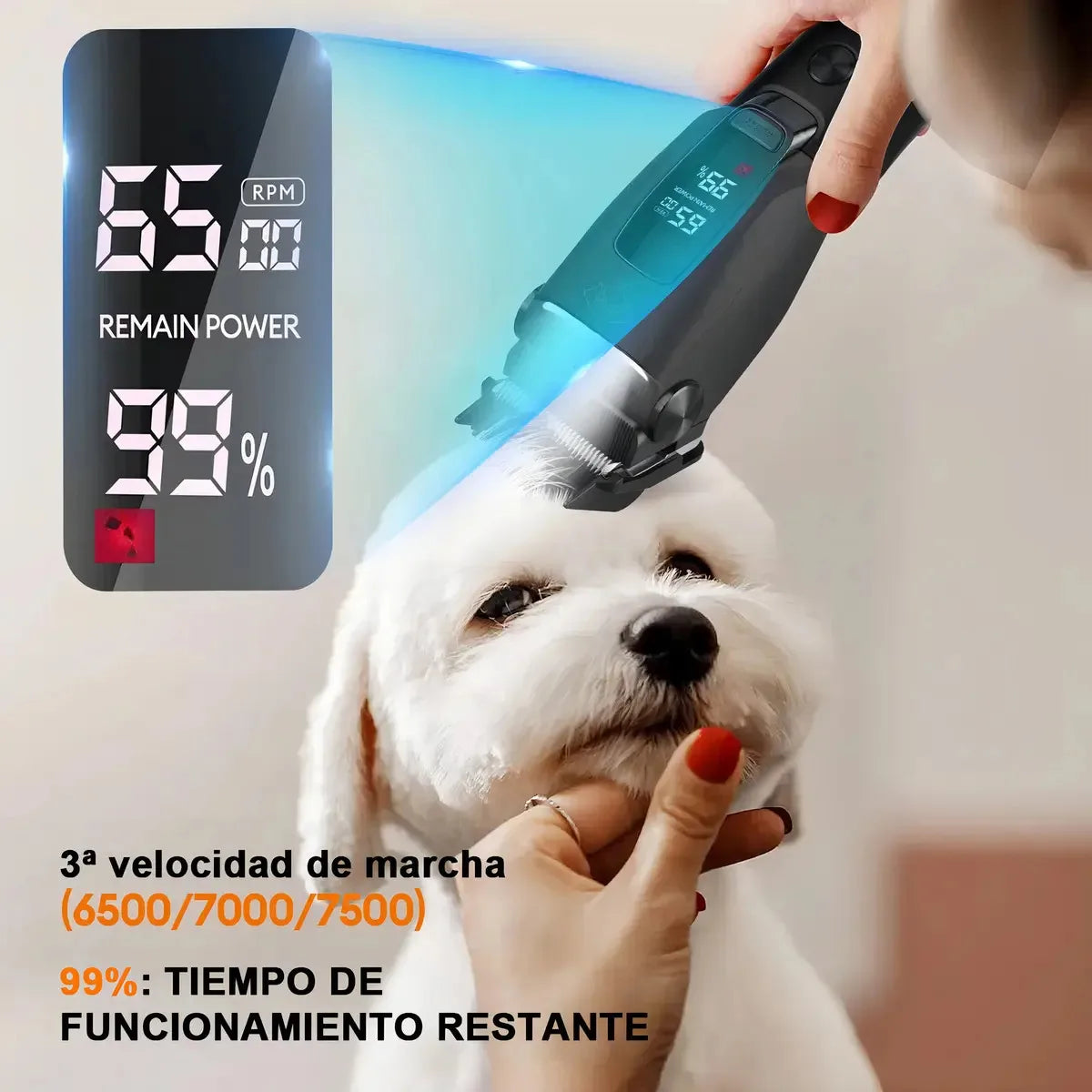 Lightweight Dog Cat Grooming Clippers Professional Hair Trimmer
