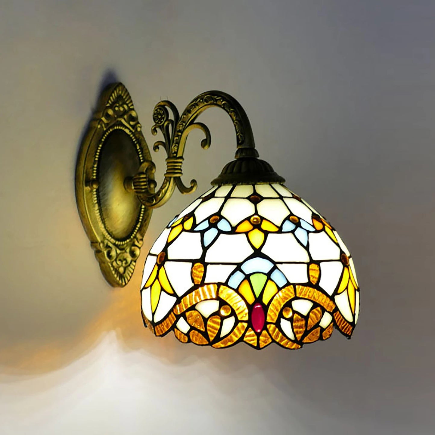 Vintage Style Wall Lamp Dome Light For Living Room