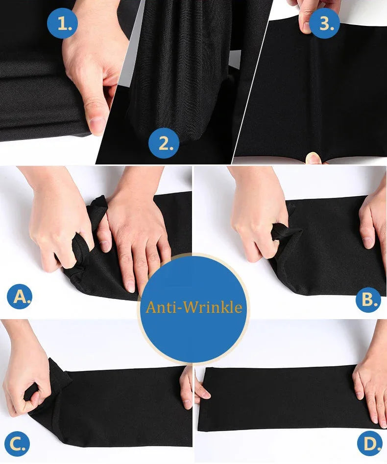 GOZBKF Mens Spring Autumn Business Dress Pants For Office