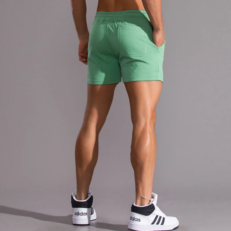 Men's Summer Cotton Basketball Shorts For Casual Sports And Running