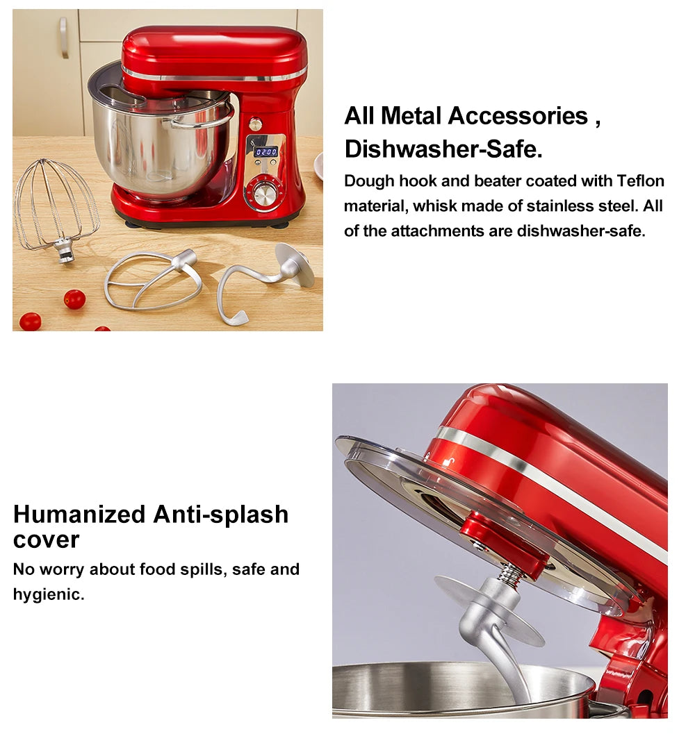 Biolomix Kitchen Stand Mixer With Blender And Quiet Motor