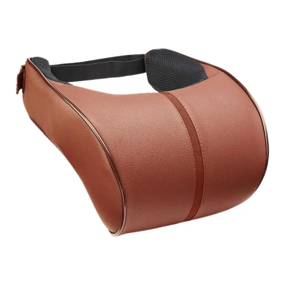 Adjustable Breathable Car Headrest Cushion Memory Cotton Neck Pillow